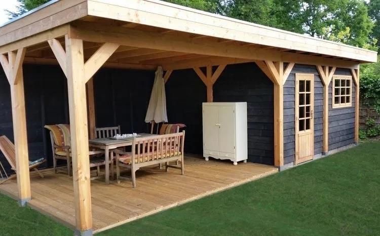 Foișoare terase magazii casute etc