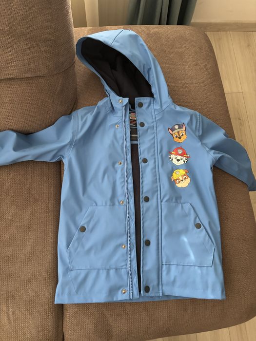 Geaca lunga impermeabila, albastru,Paw Patrol