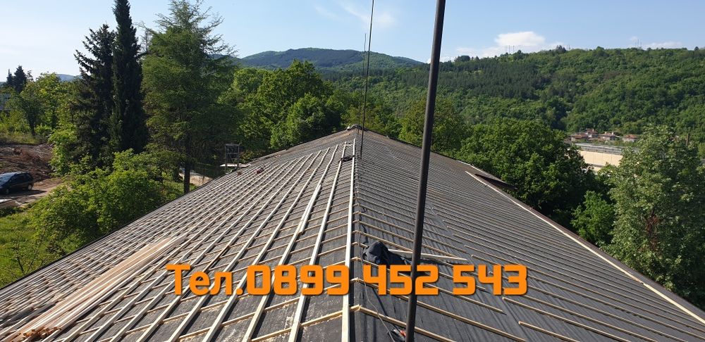 Ремонт на покриви Кричим