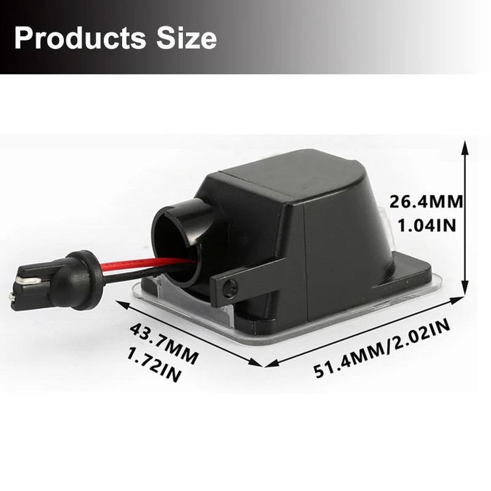 Плафони LED №5065-22 за страничното огледало за Ford C-max Focus Kuga