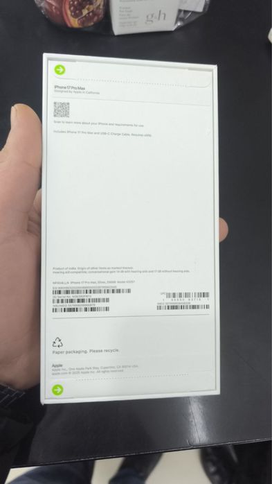 Iphone 17 про макс 256