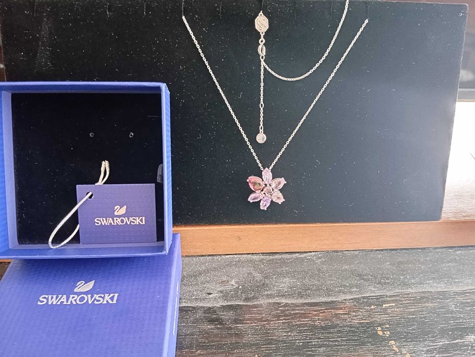 Колие Swarovski с кристали