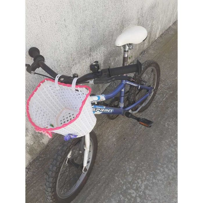 Детско колело Sprint 16 - ка за момиче - 4 до 7 години