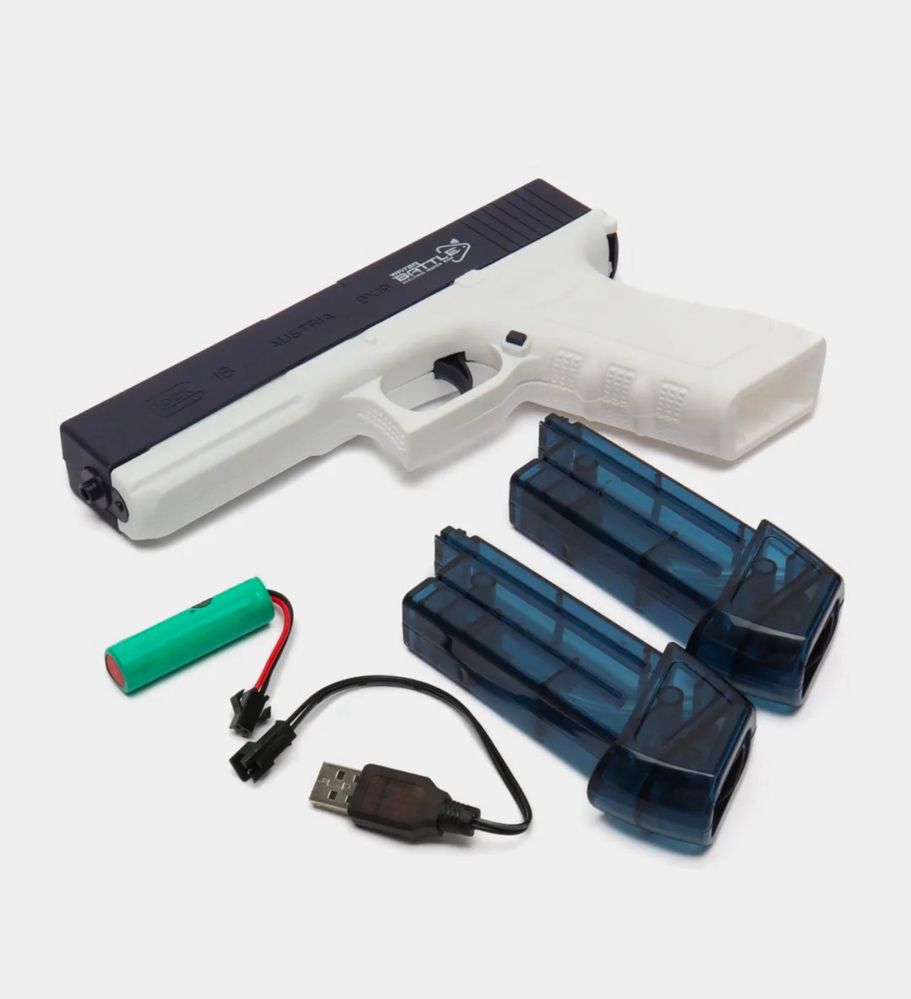 Водяной пистолет Glock на аккумуляторе, водная пушка автоматическая ...