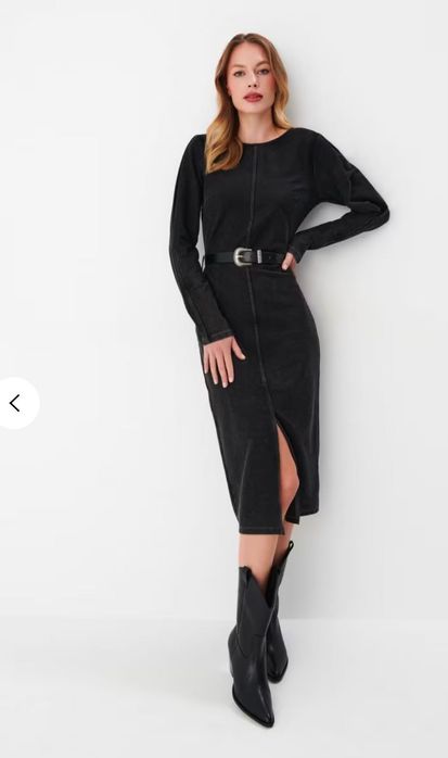 Рокля в дънков плат XS