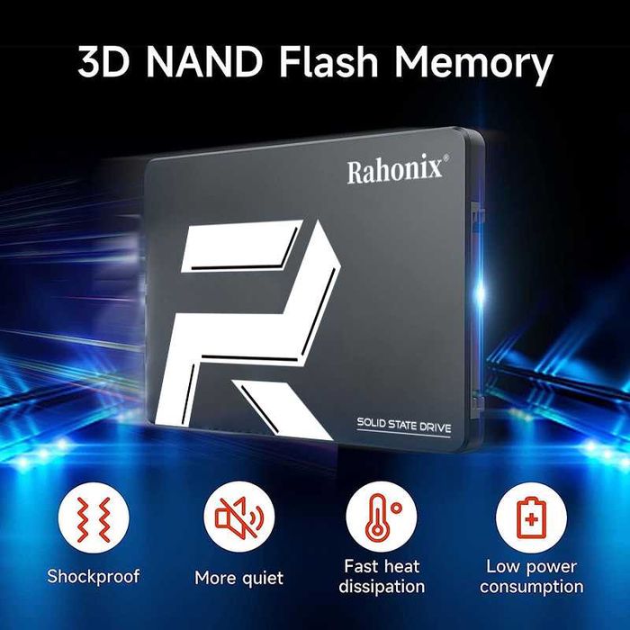 SSD дискове 128GB / 256GB / 512GB, чисто нови, 2.5", SATA3, с гаранция