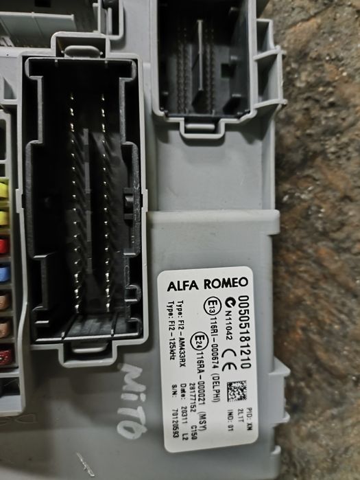 Bsi модул за Fiat Doblo,Alfa Mito 116RI 000674