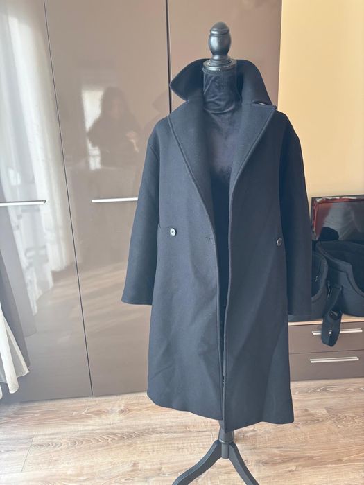 Palton din lana Zara Manteco