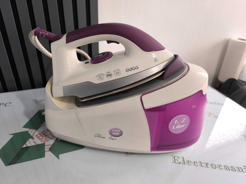 Fier de Călcat cu Aburi QUIGG SG4-A - Stație Aburi