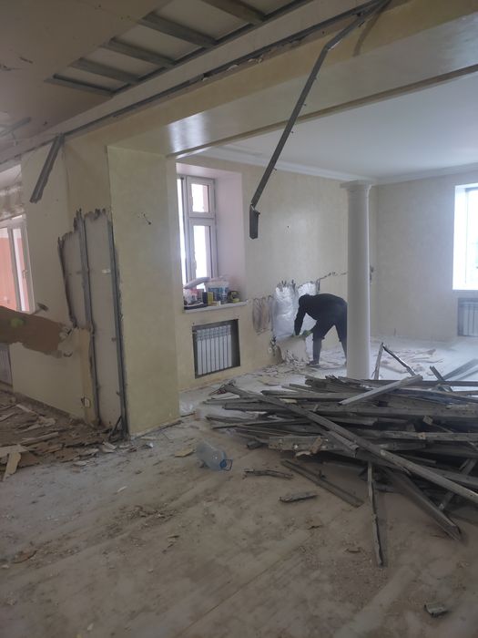 Демонтаж Дверной оконные проем