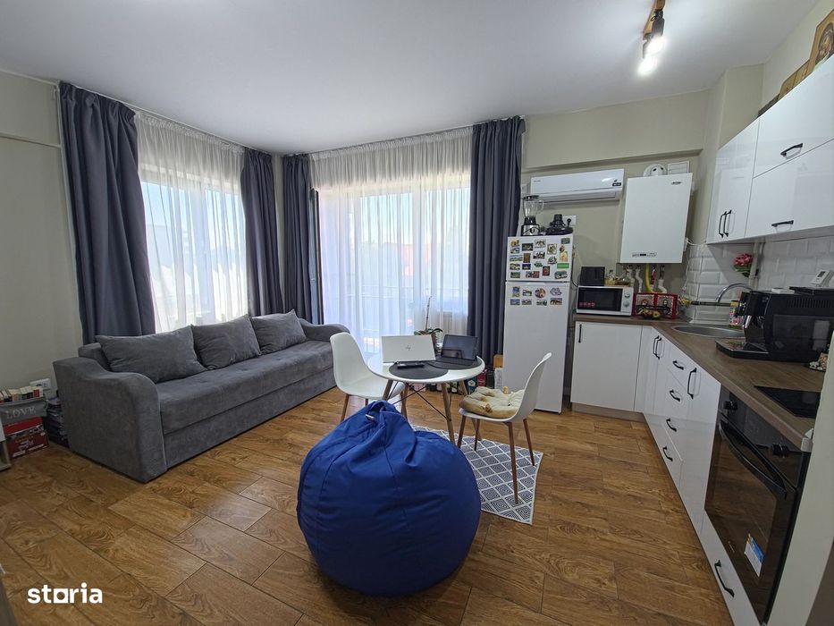 Garsoniera moderna de vanzare  IBO Residence  Terasa generoasa