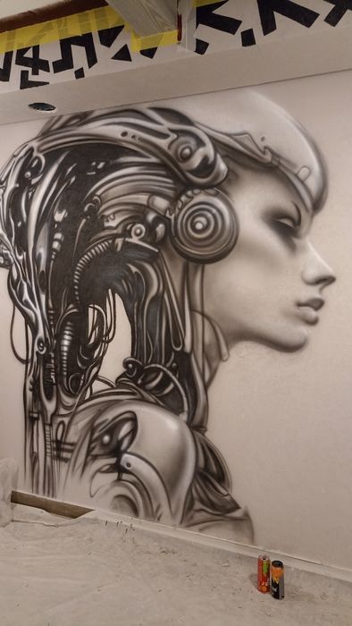 Художник  maxpainter08, роспись стен