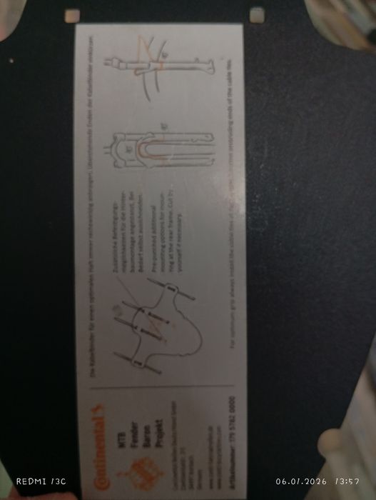 Apărătoare noroi continental nouă