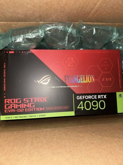 Asus Rog Strix Nvidia GeForce RTX 4090 OC EVA-02 Edition Graphics Card