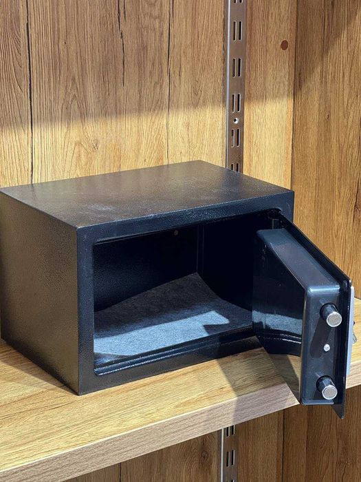 Сейф Металический с Кодом и 2 Ключами – Металл Ящик