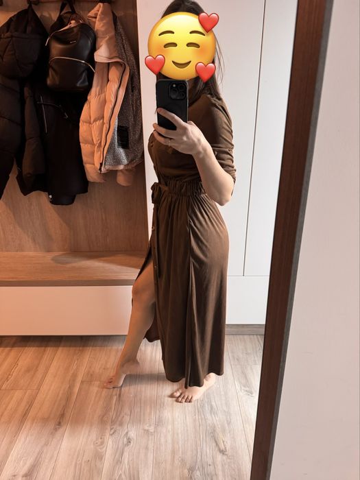 Rochie noua maro Reserved, S