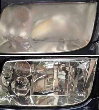 Полира и лакира фарове стопове боядисване на  детайли ,лепене брони