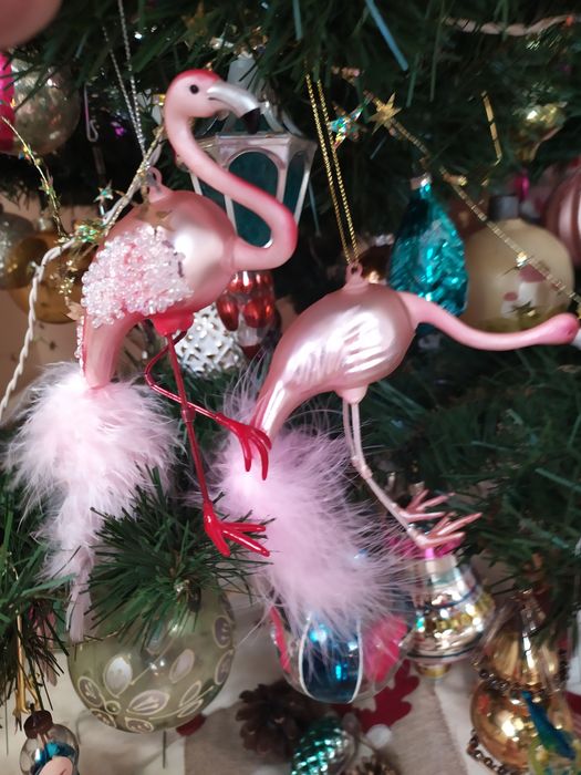 Ёлочные игрушки-стекло