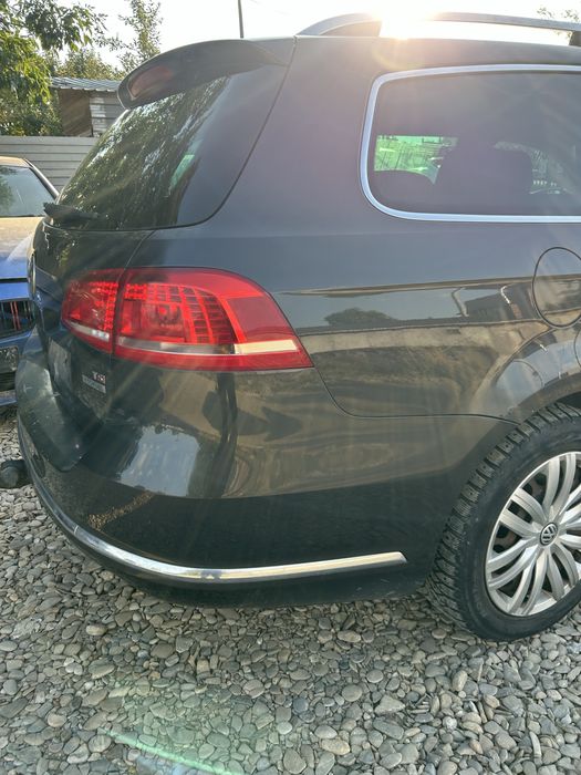 Bară spate Volkswagen Passat B7 break completa cu senzori de parcare
