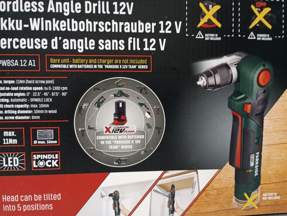 Filetanta La Unghi 12v PWBSA 12A1 Parkside 130 lei