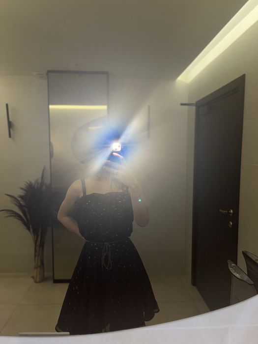 Lucy черна оригинална елегантна рокля