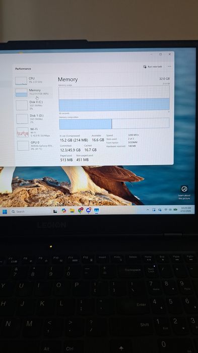 Ram ddr4 laptop 32 gb , 2 x 16 gb