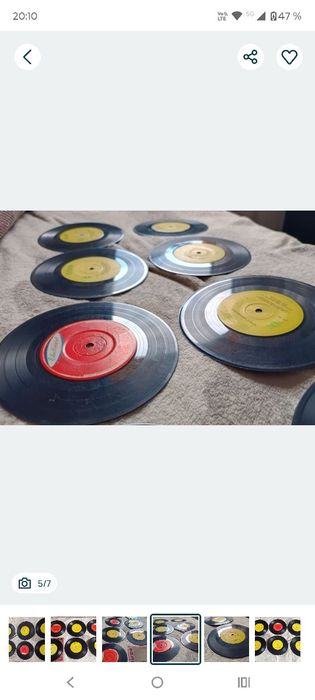 Discuri vinil mici  muzica lautareasca