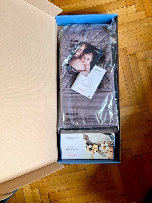 Balansoar Baby Bjorn Bouncer Bliss - Cu Accesoriu Jucarie