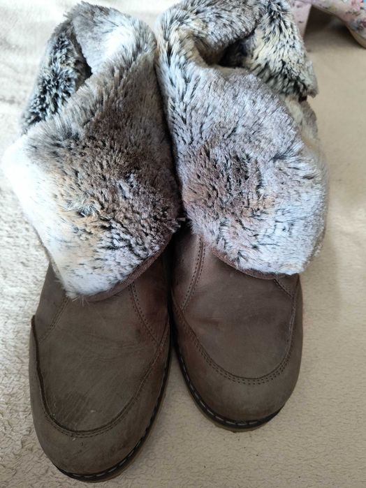 Дамски кожени боти на комфортно ходило