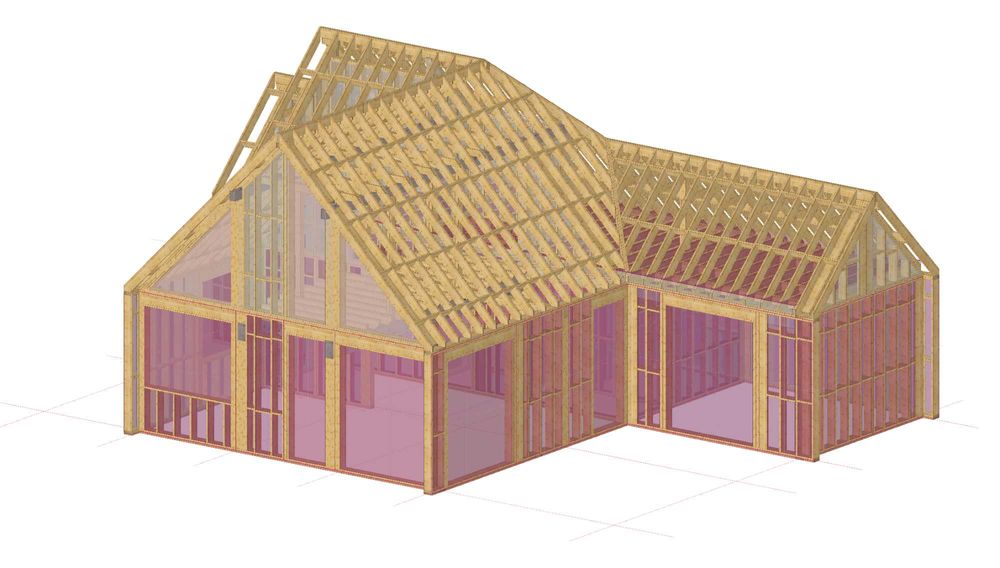 Proiectare si detaliere structuri din lemn (CADWorks)