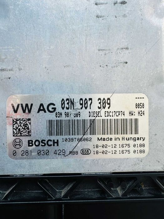 ECU Calculator motor VW  PASSAT BITURBO B8 0281030429 EDC17CP74