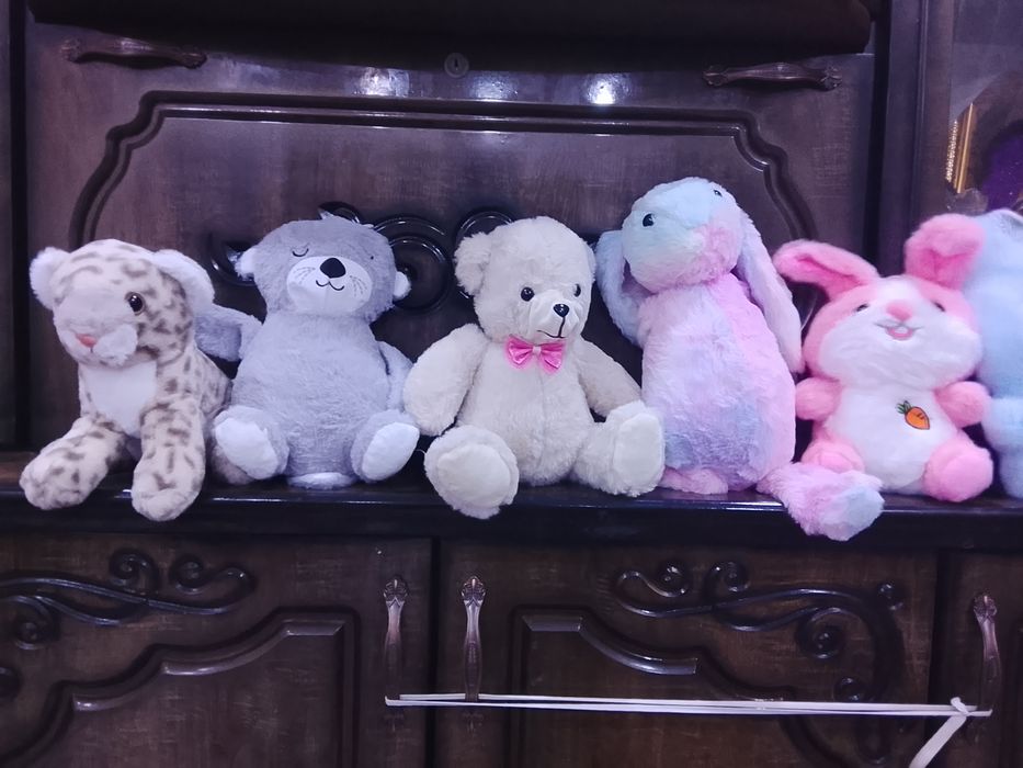 Yumshoq ôyinchoqlar xvatayka uchun