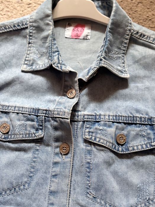 Rochița -sarafan casual denim fete 15-16 ani