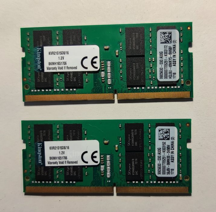 Module RAM DDR4 Kingston laptop