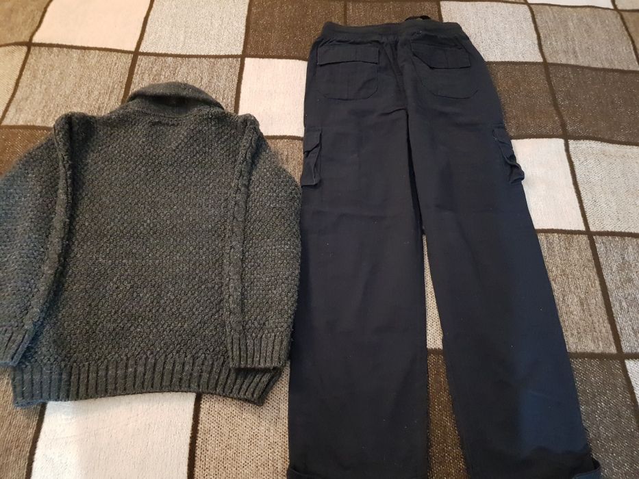 Lot haine băieti, 10-11 ani:geaca, pantaloni, bluze