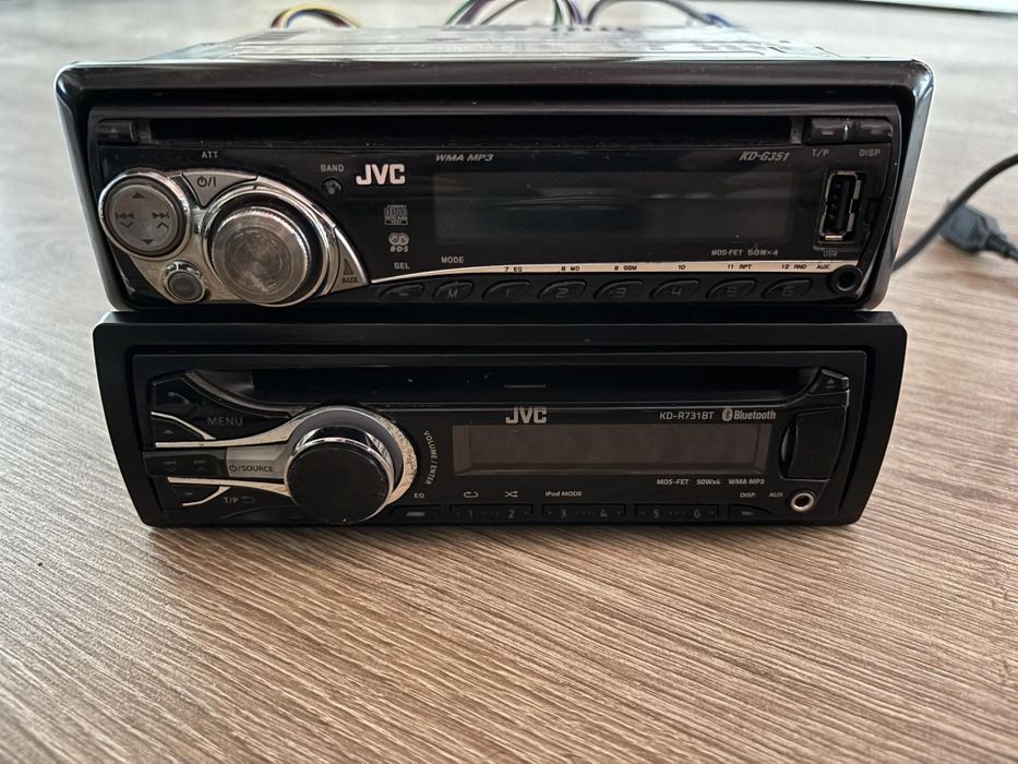 JVC Model NO.KD-G351/JVC Model NO KD-R731BT
