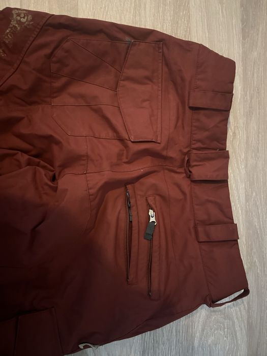 Pantaloni de ski Burton Ronin baggy style,Marimea M, culoare visinie