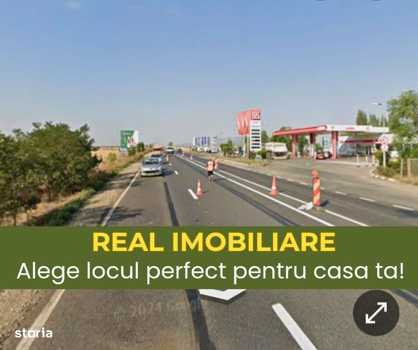 Teren E85- Buzau- Ploiesti - pretabil constructii!
