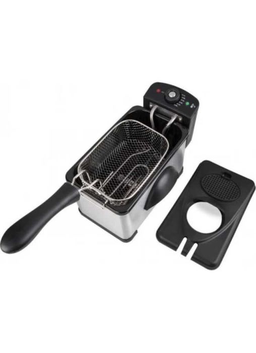 Фритюрник Rosberg, 2000W, 2L, демонтиращ се съд, капак и филтър