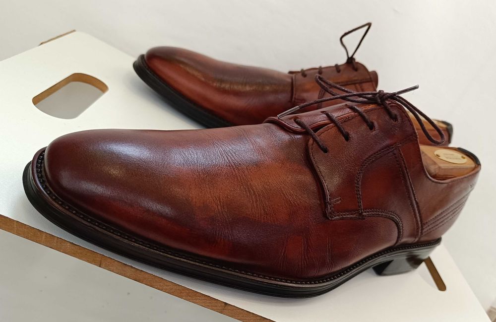 Pantofi derby 45 45.5 premium LLOYD piele naturala moale