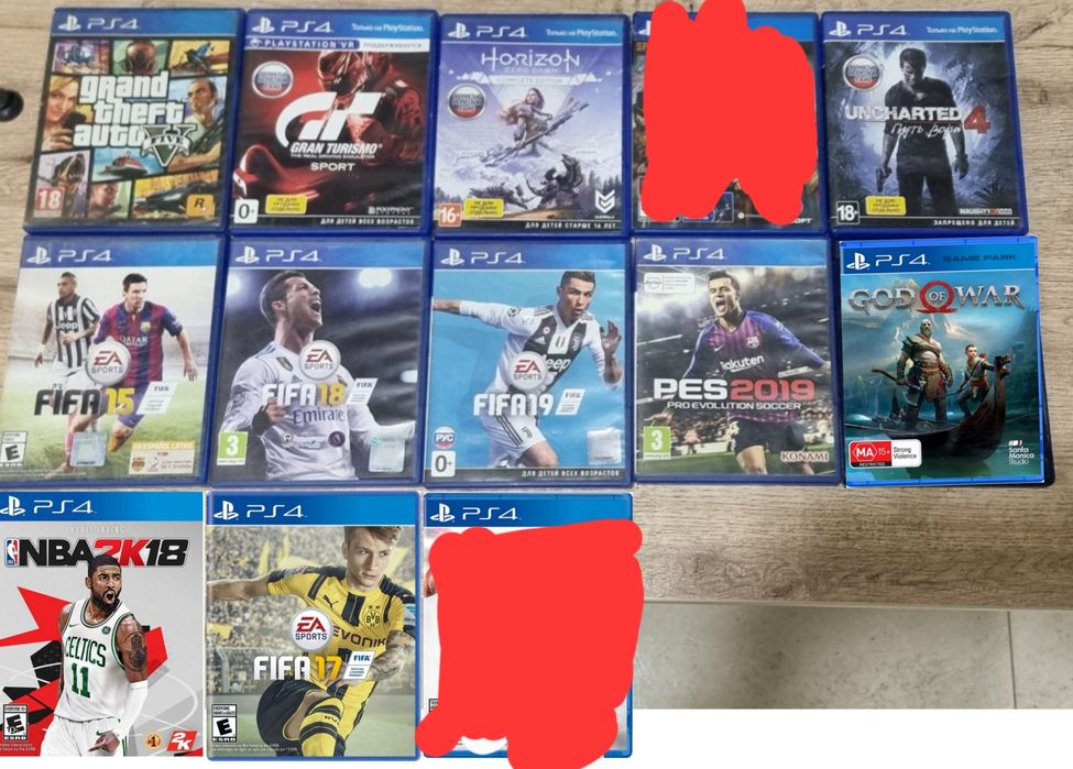 PlayStation 4 ga Orginal Disklar sotiladi