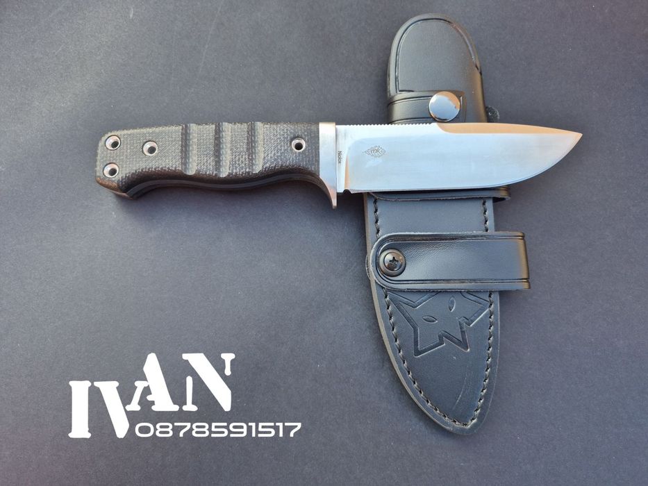 Нож-Fox FX-103 MB-Niolox Black Yute Micarta
