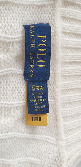 POLO Ralph Lauren Cable Wool / Cashmere / XS НОВО ОРИГИНАЛ Дамски Поло