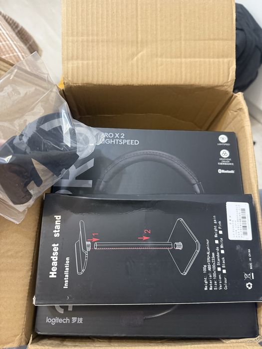 Logitech G pro X 2 lightspeed черные