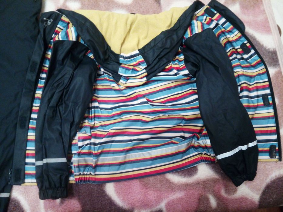 Непромокаем, ватиран детски комплект 122/128