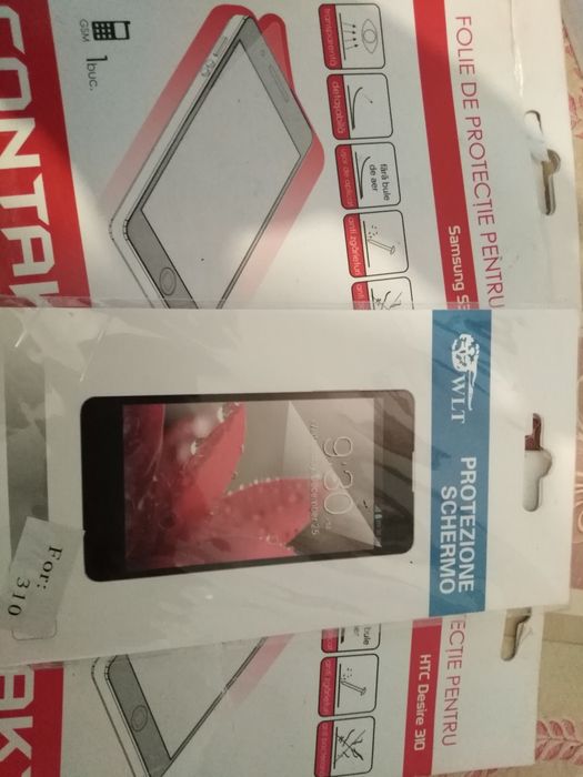 OFERTA!!! Folie protectie Samsung S3 S5 si HTC Desire 310