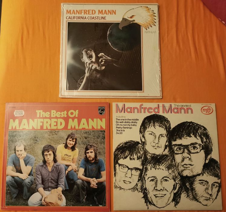 3 discuri vinyl Manfred Mann