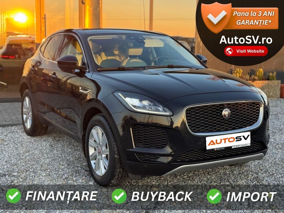 Jaguar E-Pace P200 AWD / Santorini Black / Faruri LED / Unic proprietar de noua /