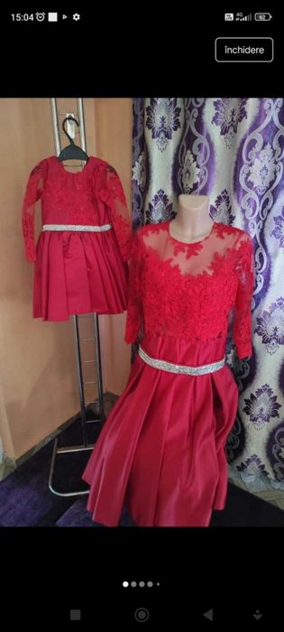 Set mama fiica și costum băiat