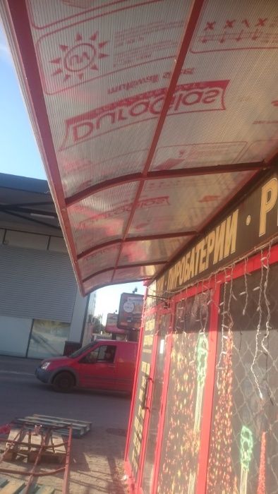 Изграждане на метални конструкции,навеси,гаражи,магазини и ковано жел.